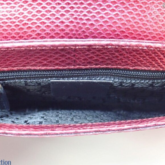 Ｇｕｃｃｉ PYTHON SHOULDER BAGUETTE - Picture 8 of 9